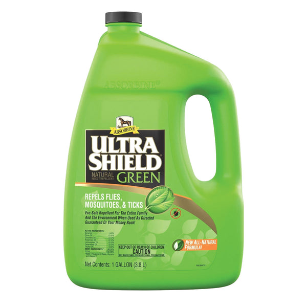 Absorbine Ultrashield Green Natural Fly Repellent Gallon
